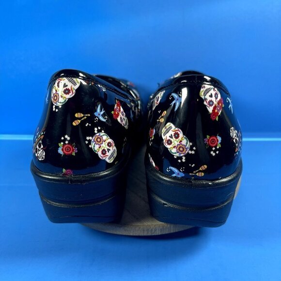 Easy Work by‎ Easy Street Non Slip Black Skeleton Clogs Women's Shoe Size 5.5 - Picture 4 of 10
